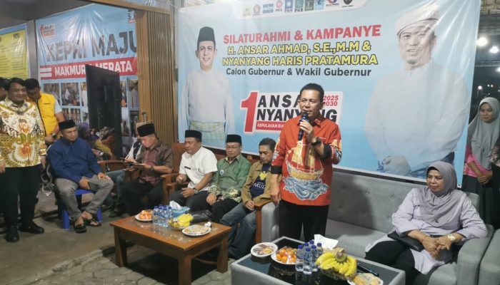 Ansar Ahmad Resmikan Posko Pemenangan SAYANG di Tanjungpinang