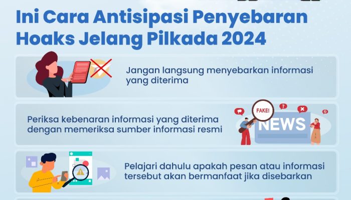 Antisipasi Penyebaran Hoaks Jelang Pilkada 2024