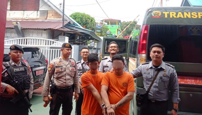 2 Warga Binaan Rutan Kelas 1 Tanjungpinang Dipindahkan ke Lapas Kelas IIA Tanjungpinang