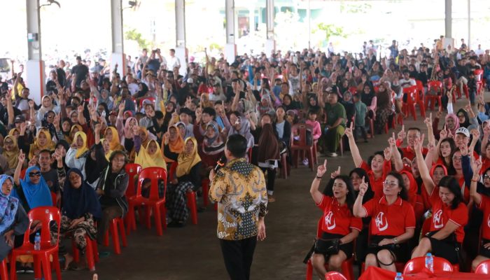 Program Konkrit dan Tepat Sasaran, Ribuan Warga Karimun Hadiri Kampanye Ansar