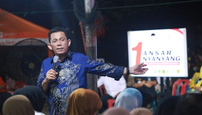 Berkampanye di Tanjung Unggat, Ansar Kisahkan Masa Kecil Berjualan Jambu