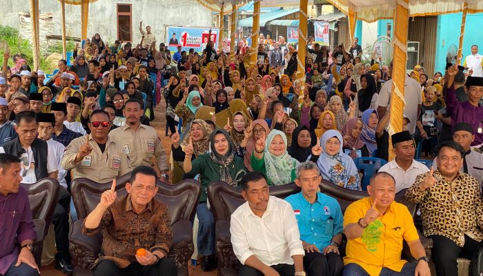 Kampanye Ansar di Batam, Warga Kampung Tua Dapur 12: “Pokoknye, Lanjutkan 2 Periode”