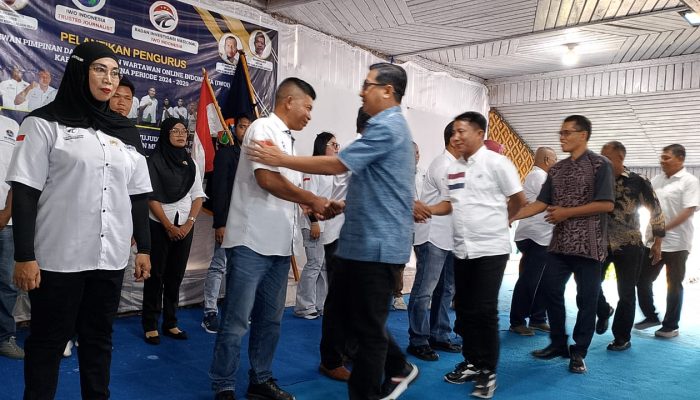 Pelantikan Pengurus IWOI Natuna, Boy Wijanarko : Media Berperan Penting Dalam Pembangunan