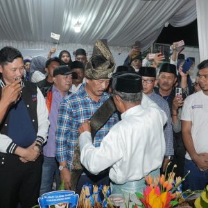Masyarakat Tanjung Uma Batam Rayakan Ultah Muhammad Rudi