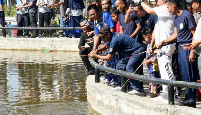 Mancing Mania di Taman Rusa Meriahkan Hari Bakti BP Batam Ke-53