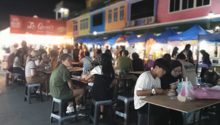 Bazar Kuliner Weekend di Kota Lama Tanjungpinang Dikemas Mirip Akau Potong Lembu