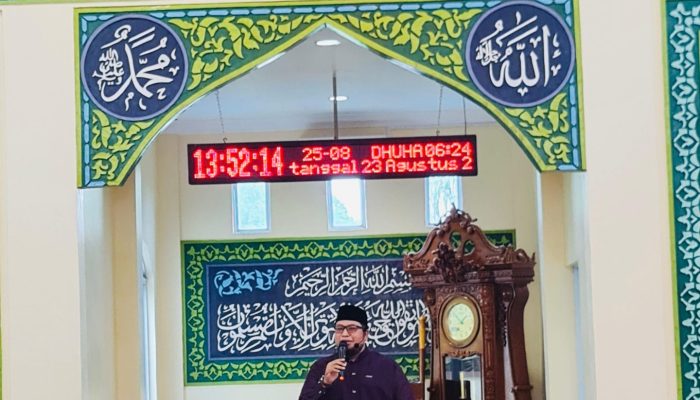 Rizha Hafiz Galakkan Gerakan Salat Subuh Berjamaah di Masjid Untuk Kemajuan Tanjungpinang