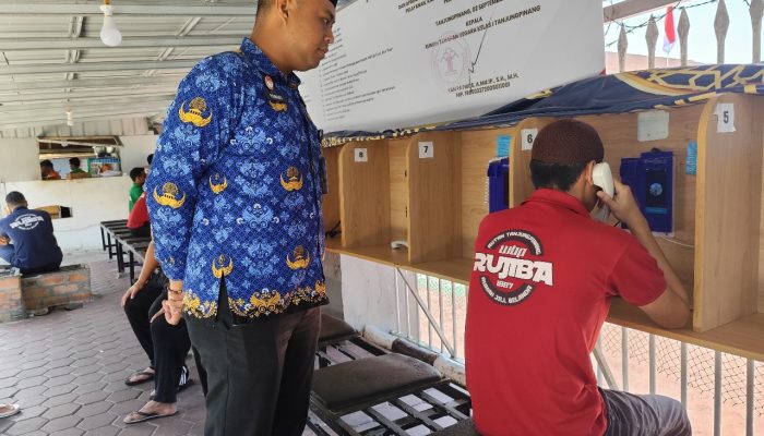 Hari Pahlawan, Rutan Tanjungpinang Berikan Jasvicall Gratis Warga Binaan 