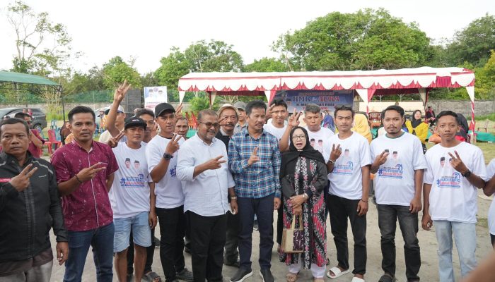 Kampanye Dialogis di Kundur, Rudi – Rafiq Komitmen Benahi Pelabuhan Bongkar Muat