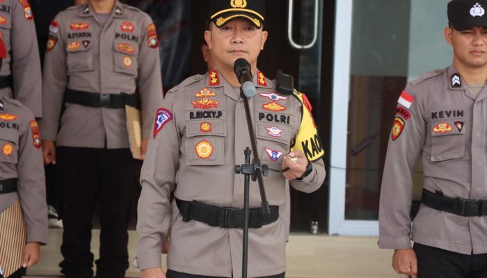 Dukung Ketahanan Pangan, Polres Anambas Siapkan Lahan Untuk Pertanian