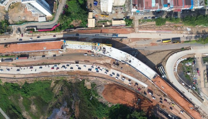 Progres Flyover Sei Ladi Capai 85 Persen, Diresmikan Desember 2024
