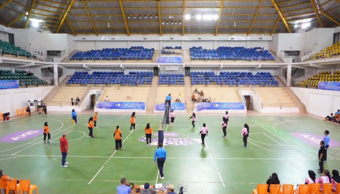 BP Batam Resmi Akhiri Internal Volley Ball Match 2024