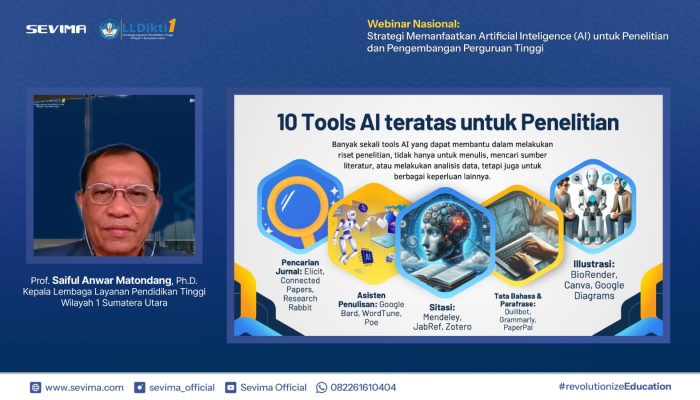 Institut Teknologi Del : AI Hasilkan Segudang Manfaat Bagi Pendidikan 