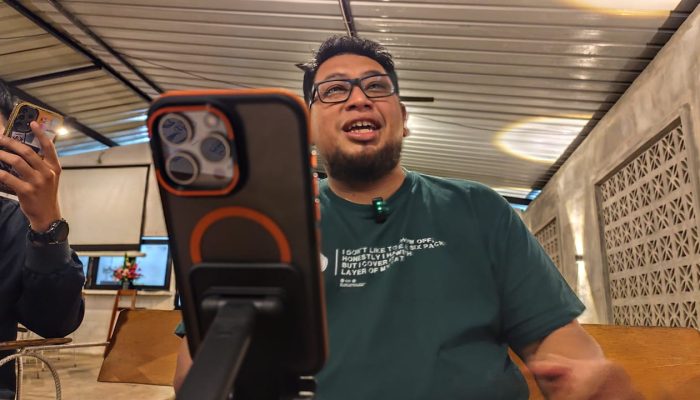 Kampanye Rizha Hafiz Melalui Live TikTok, Bahas Visi Misi Hingga Kuliner