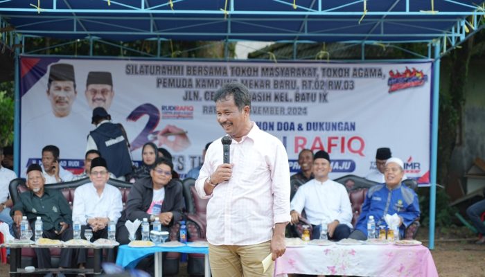 Cagub Kepri Muhammad Rudi Ingin Kemajuan Tanjungpinang Setara Malaka