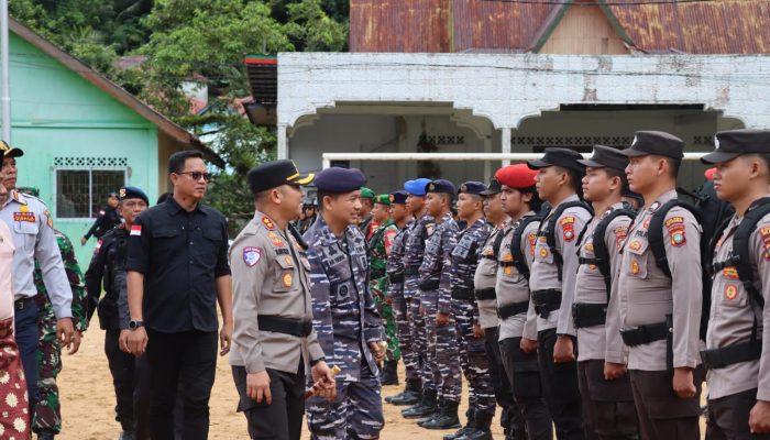 Polres Anambas Cek Kesiapan Personel Pengamanan TPS Pilkada 2024