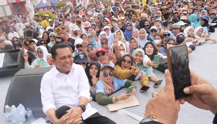 Tutup Masa Kampanye, Puluhan Ribu Masyarakat Batam Elukan Kemenangan Pasangan Ansar-Nyanyang