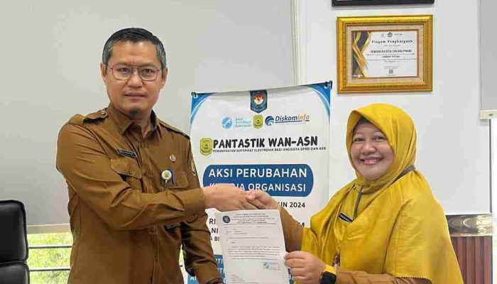 Diskominfo Tanjungpinang Luncurkan Program Pantastik Wan-ASN