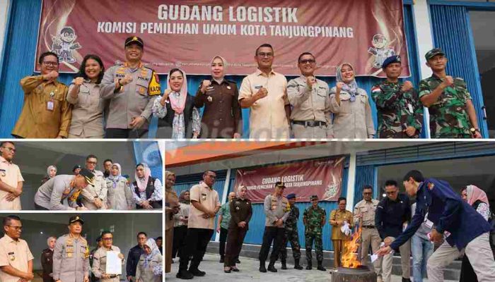 KPU Tanjungpinang Musnahkan 999 Surat Suara Tak Terpakai dan Rusak