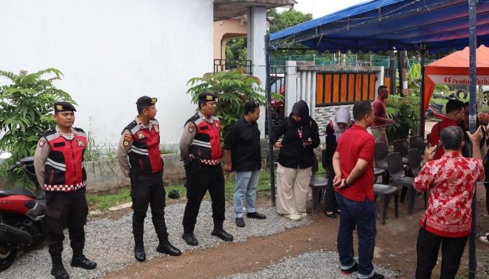 Kapolresta Tanjungpinang Monitor Pengamanan PSU di TPS 17 