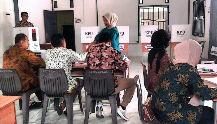 Partisipasi Pemilih PSU di TPS 17 Tanjungpinang Hanya 36 Persen 