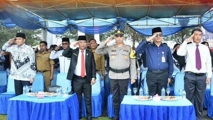 Ketua DPRD Natuna Hadiri Upacara HGN Sekaligus HUT PGRI Ke-79