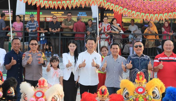 Dongkrak Ekonomi Lokal, Wabup Bintan Resmikan Seven Land Food Court