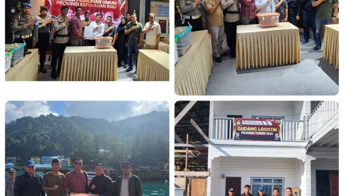 Berkas Rekapitulasi Surat Suara KPU Anambas Dikirim Ke KPU Provinsi Kepri