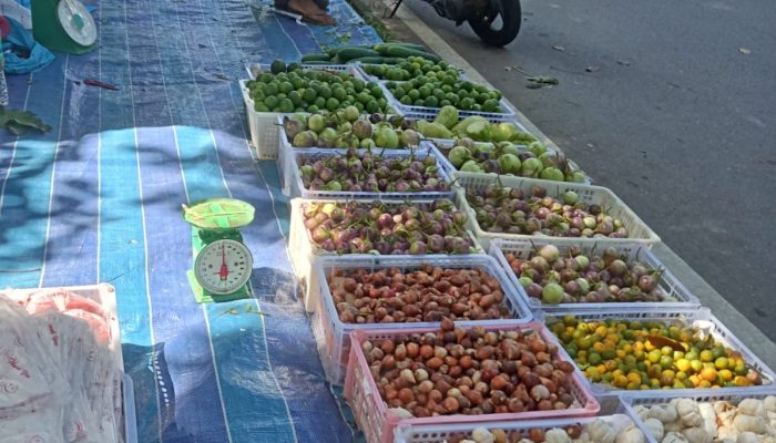 Merugi Berjualan Di Lapak Pujasera Bincen, PKL Kembali Berjualan Di Pinggir Jalan