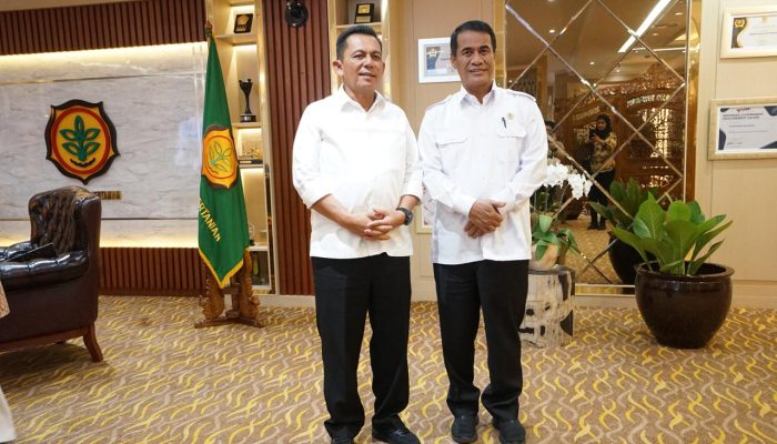Gubernur Kepri Bersama Menteri Pertanian Bahas Ketahanan Pangan di Kepri