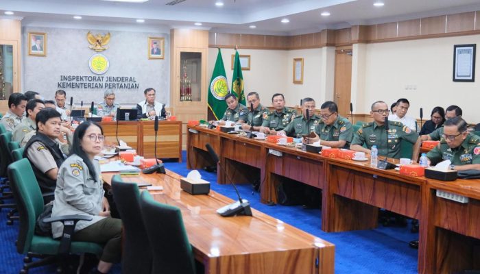 Kementan Gandeng TNI-AD Kawal Program Swasembada Pangan di 12 Provinsi