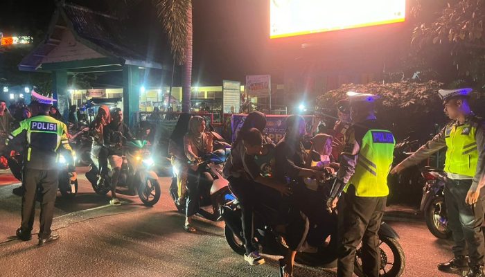 Jelang Nataru, Polres Anambas Gelar Patroli KRYD 