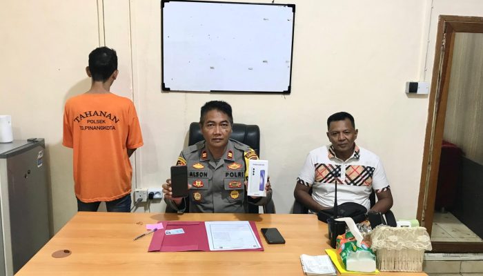 Unit Reskrim Polsek Tanjungpinang Kota Tangkap Residivis Pencuri