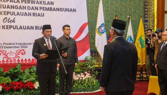 Hisyam Wahyudi Dikukuhkan Sebagai Kepala Perwakilan BPKP Provinsi Kepri