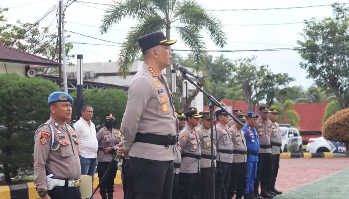 Pengamanan Natal, Polresta Tanjungpinang Kerahkan 114 Personel di Gereja