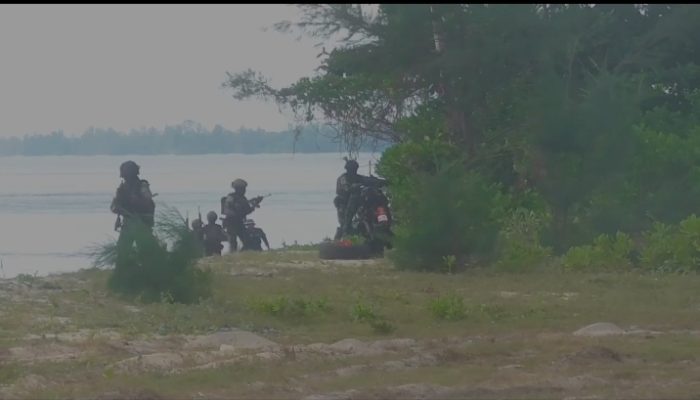 TNI AL gelar Latihan Operasi Dukung Pasukan Khusus dan Bakti Sosial