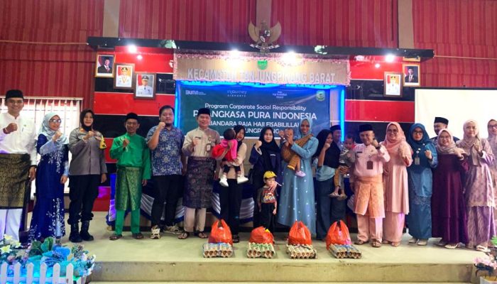 PT Angkasa Pura Indonesia Bandara RHF Salurkan CSR Senilai Rp21.524.000 di Tanjungpinang