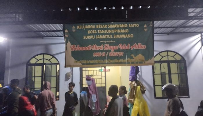 Rumah Kebanjiran, Sejumlah Warga Tanjungpinang Mengungsi di Surau