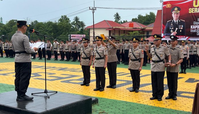 Kabag SDM Dan Kapolsek KKP Sri Bintan Pura Tanjungpinang Resmi Diganti 