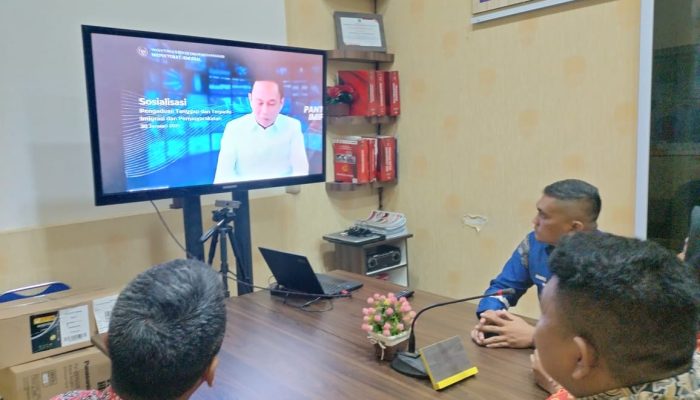 Layani Pengaduan, Rutan Tanjungpinang Ikuti Peluncuruan “Pantau Impas”