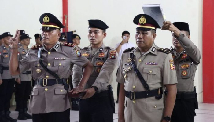 Dua Kapolsek di Polres Natuna Resmi Diganti, Kapolsek Bunguran Barat dan Pulau Laut 