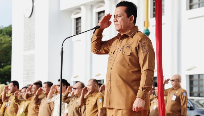 Gubernur Ansar Pimpin Apel Perdana Tahun 2025 di Lingkungan Pemprov Kepri