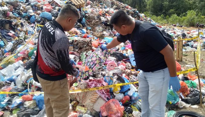 Mayat Bayi Laki Laki Ditemukan di TPA Ganet Tanjungpinang