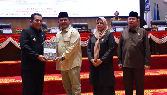 Rapat Paripurna DPRD Kepri, Gubernur Ansar Ajukan Ranperda Pemberian Insentif dan Trantibum