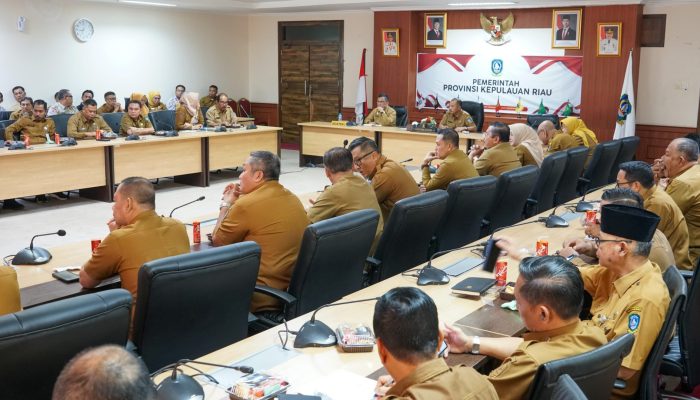 Pemprov Kepri Gelar Rapat Persiapan Pelantikan Gubernur dan Wagub 2025-2030