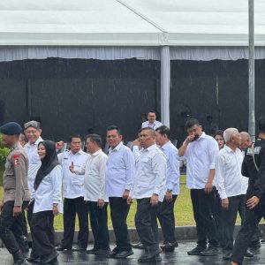 Jelang Dilantik Besok, Ansar- Nyanyang Ikuti Gladi Bersih di Kawasan Monas Jakarta 