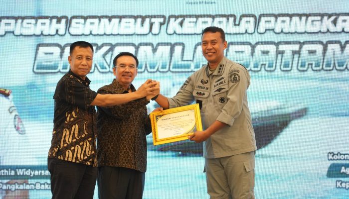 Pisah Sambut Kepala Bakamla, BP Batam Harapkan Koordinasi dan Kolaborasi Terus Terjalin