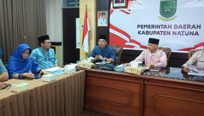 Bahas MoU, Pemkab Natuna Zoom Meeting Bersama Universitas Esa Unggul Jakarta 
