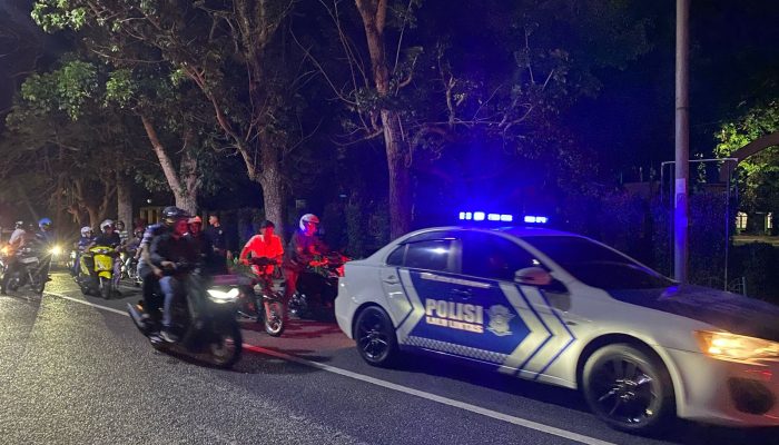 Polresta Tanjungpinang Laksanakan Patroli Cegah Aksi Balap Liar