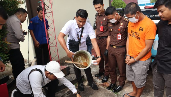 Akhir Februari 2025, Polresta Tanjungpinang Musnahkan 168 Gram Sabu 